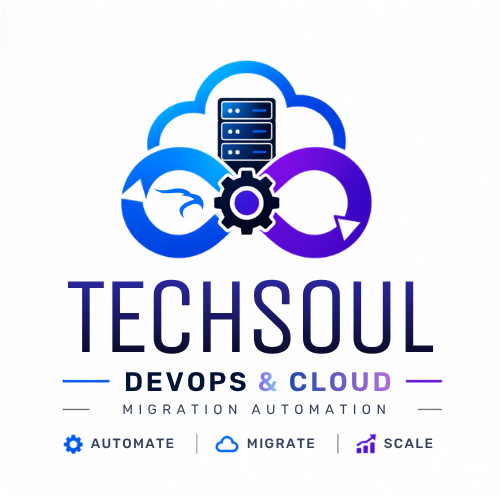 DevOps & Cloud Migration Automation - TechSoul logo