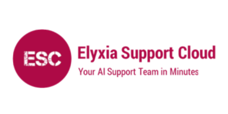 Elyxia Support Cloud (ESC) - Your AI Support Team, Ready in Minutes logo
