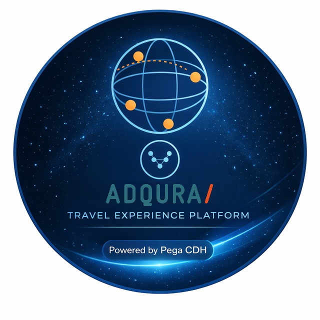 Adqura Travel Experience Platform powered by Pega CDH logo