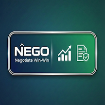 NEGO CR – Digital Legal Contracts Repository with AI Agents logo