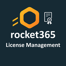 rocket365 License Management logo