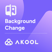 AKOOL Background Change logo