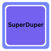 SuperDuper logo
