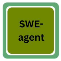 SWE-agent logo