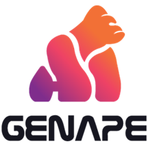 GenApe 生成猿 logo