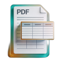 PDF Table Extraction API logo