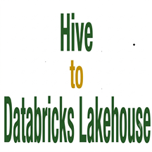 Hive to Databricks Lakehouse logo
