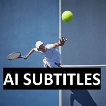 AI subtitle as azure app logo